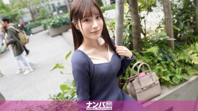 200GANA-3018 - Seriously soft, first shot.  - 2030 Pick up an angel in a white coat wearing a healing aura in Shibuya!  - As an AI gravure model, she 